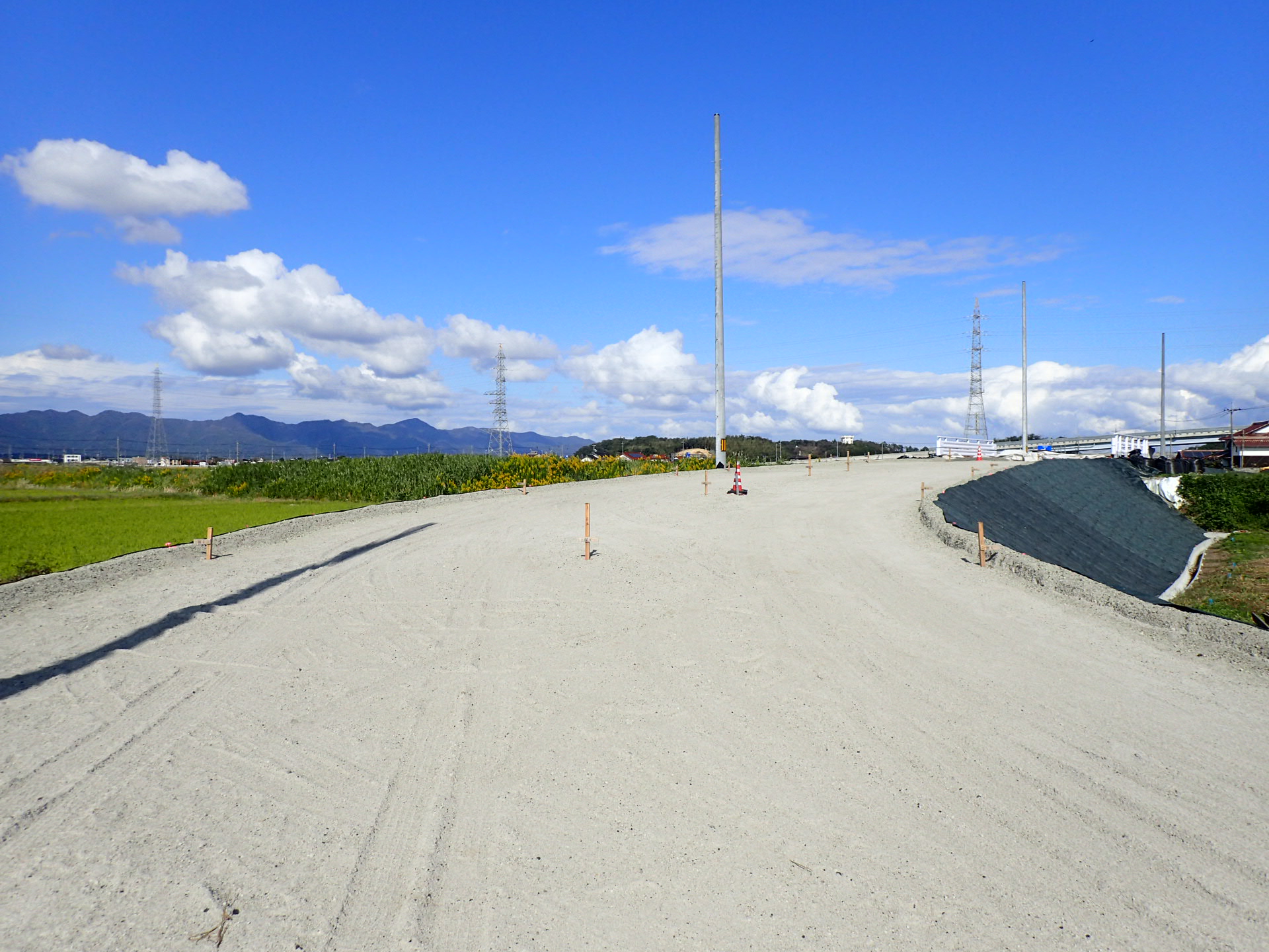 九景川県単河川緊急整備工事第１期の写真